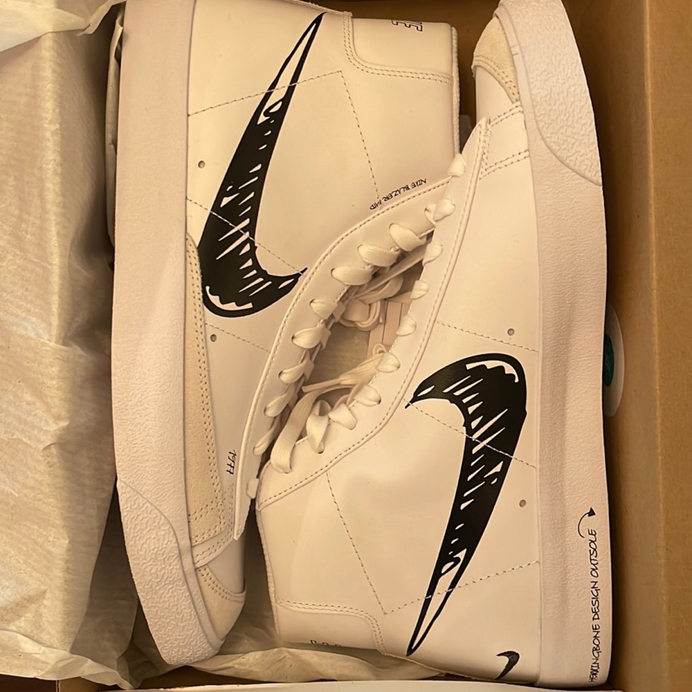 Nike Blazer Sketch Black Mid ‘77 Vintage
